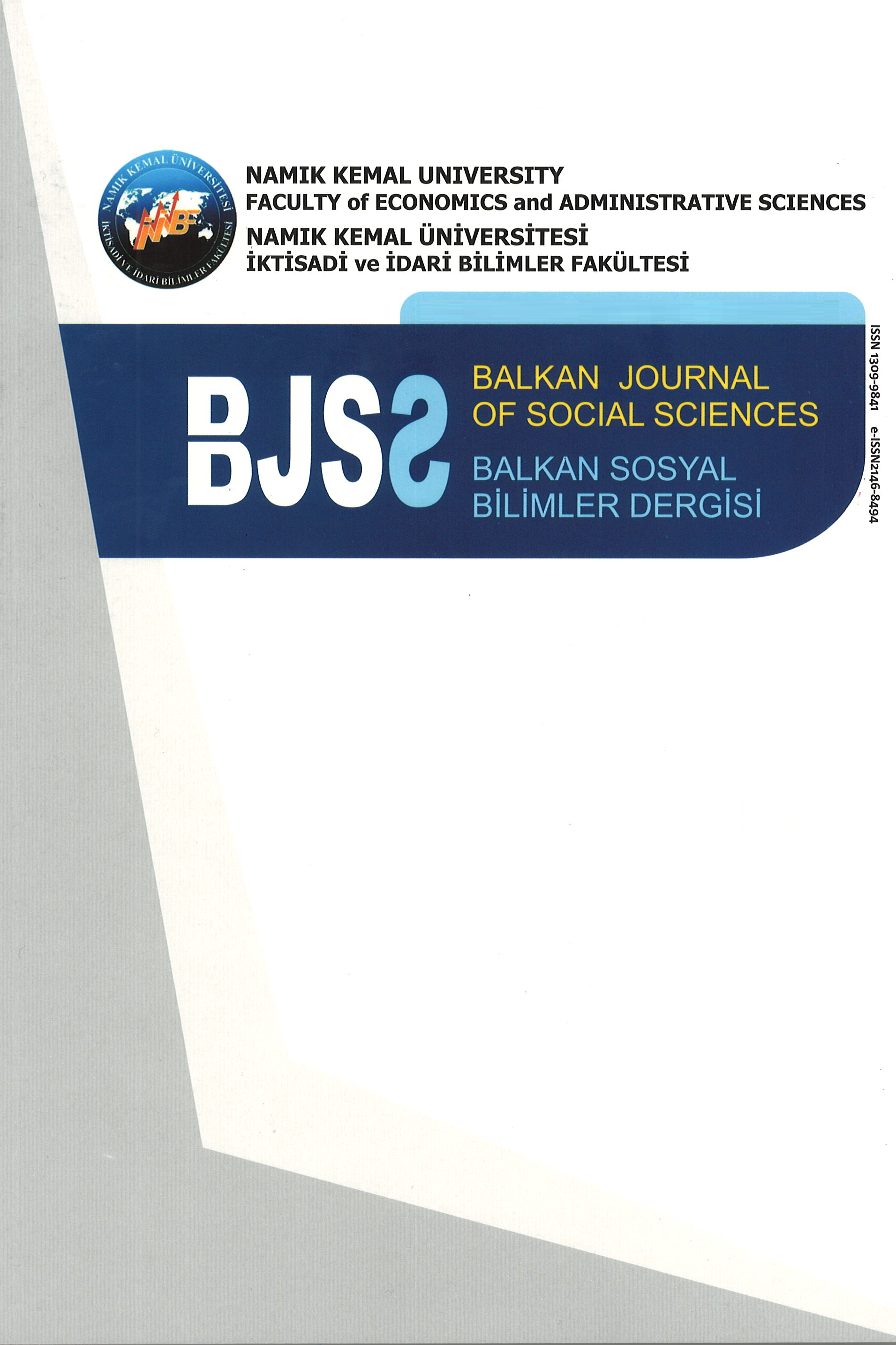 Balkan Sosyal Bilimler Dergisi