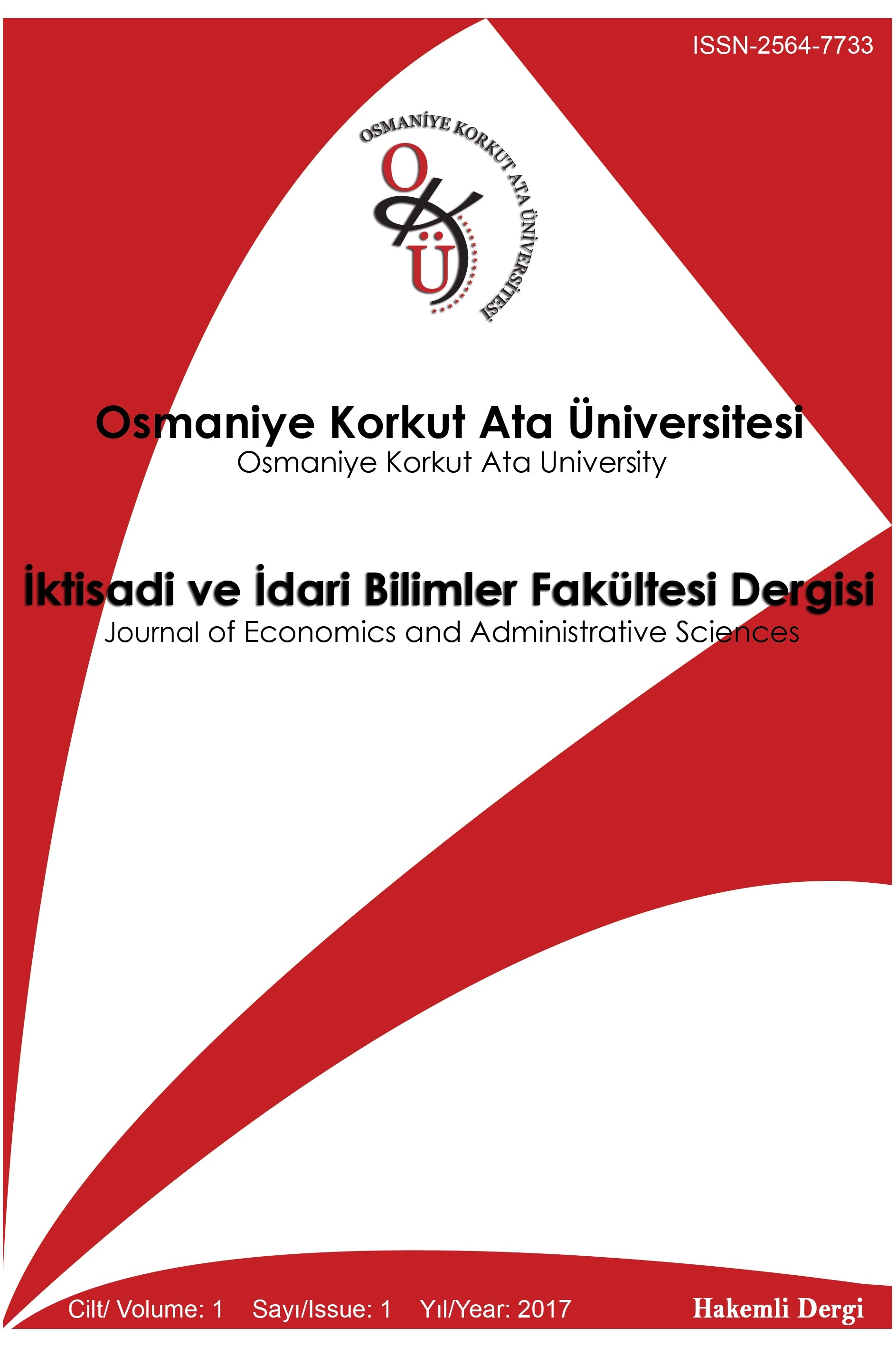 Osmaniye Korkut Ata Üniversitesi İktisadi ve İdari Bilimler Fakültesi Dergisi